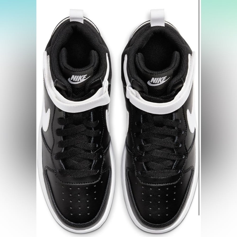 NIKE Court Borough Mid 2 Size 6Youth/Womens 8 - Picture 3 of 9